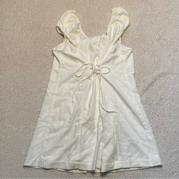 American Eagle White Button Down Dress - Picture 2 of 3